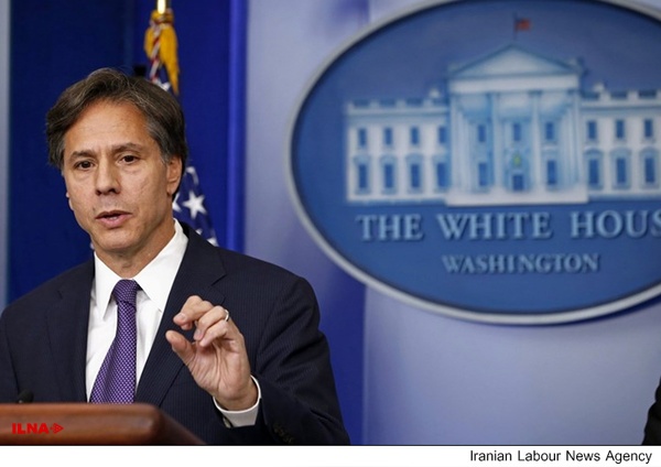 بلینکن: تمامی گزینه‌ها برای جلوگیری از دستیابی ایران به سلاح هسته‌ای بر روی میز قرار دارد