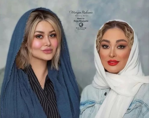 غوغای میکاپ فوق لاکچری الهام حمیدی+ عکس