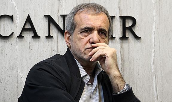 مسعود پزشکیان آبیپوش شد!