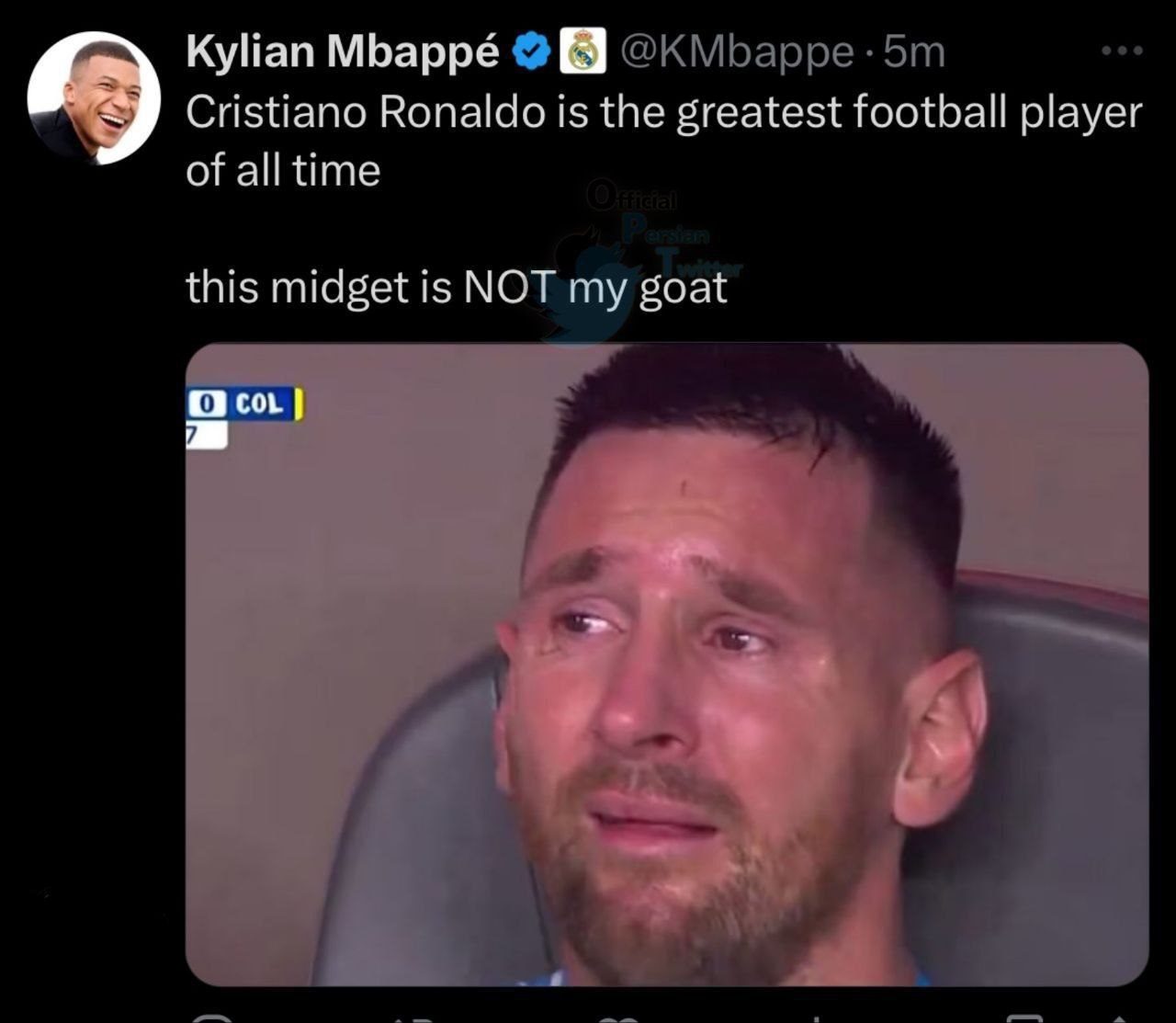 توییتهای عجیب امباپه جنجال به پا کرد