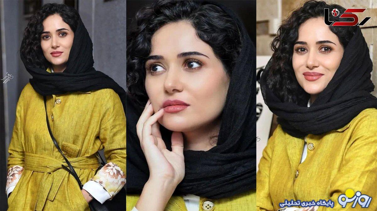 مانتو کهربایی پریناز ایزدیار ! / خانم بازیگر جیران زیباتر از همیشه ! مانتو کهربایی پریناز ایزدیار ! / خانم بازیگر جیران زیباتر از همیشه !