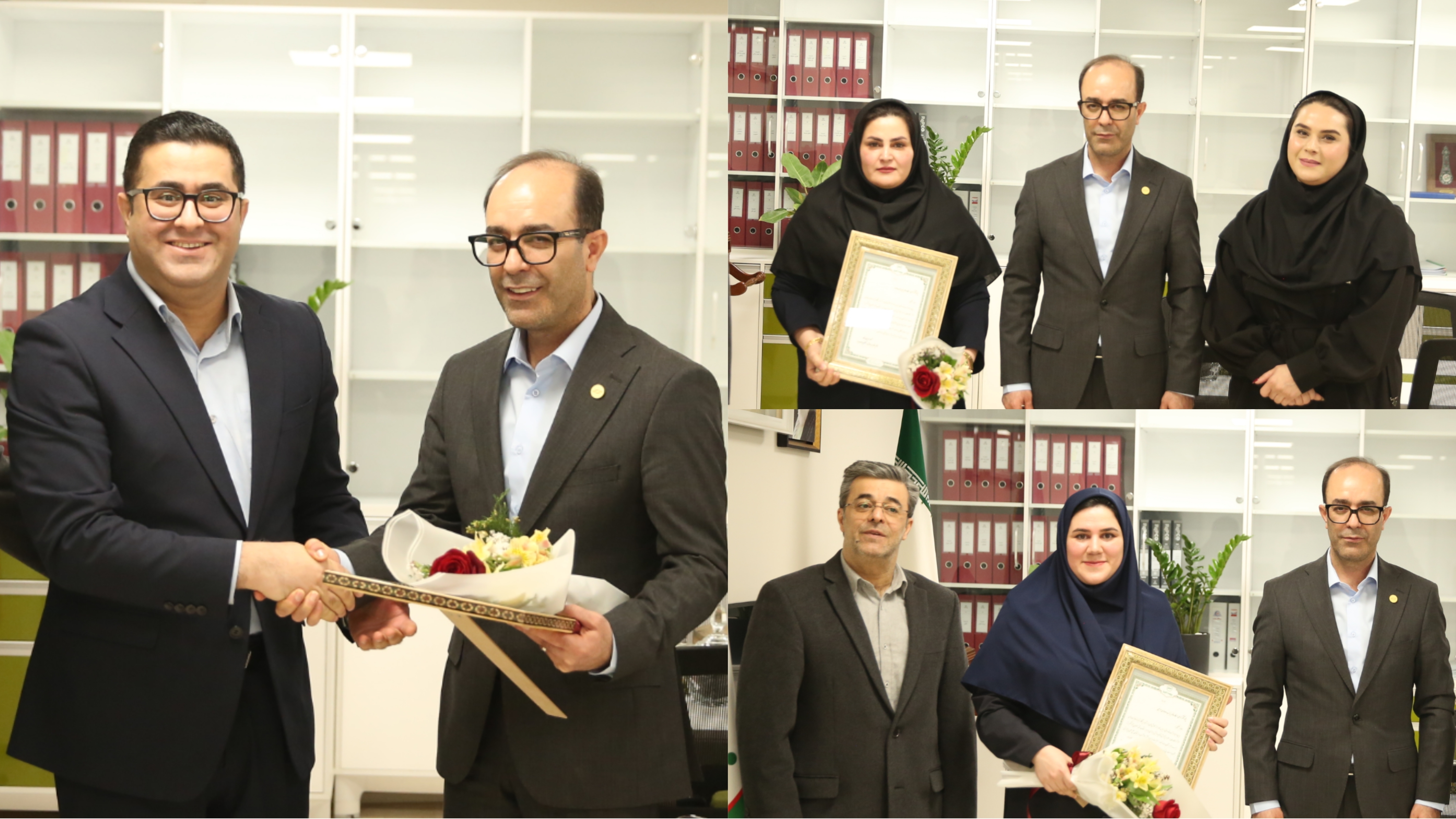 تجلیل از پژوهشگران برتر بیمه البرز تجلیل از پژوهشگران برتر بیمه البرز