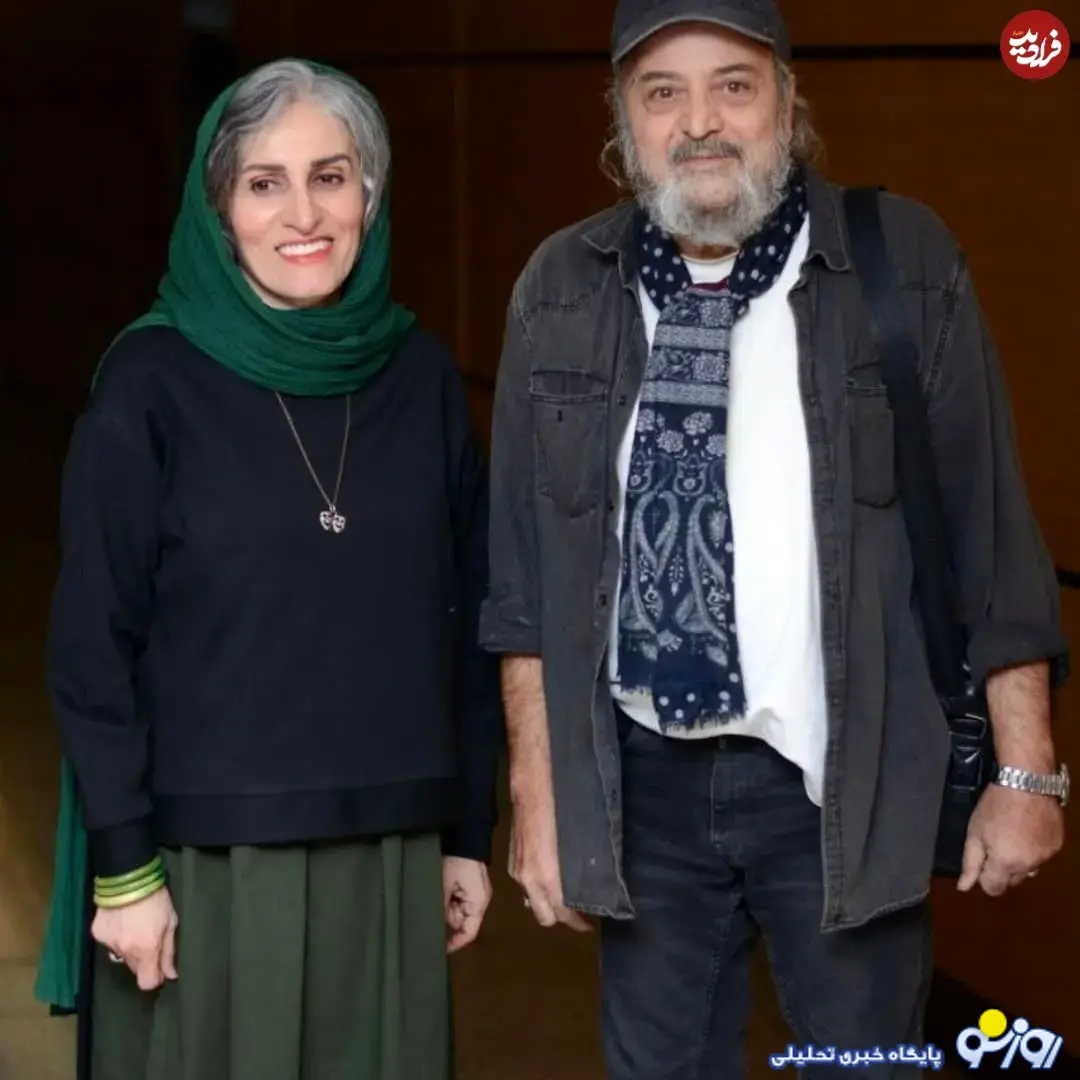 تصویری از جمیله و کارگردان سریال پایتخت در کنار یکدیگر تصویری از جمیله و کارگردان سریال پایتخت در کنار یکدیگر