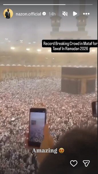 نازون بی توجه به استقلال در عربستان + عکس